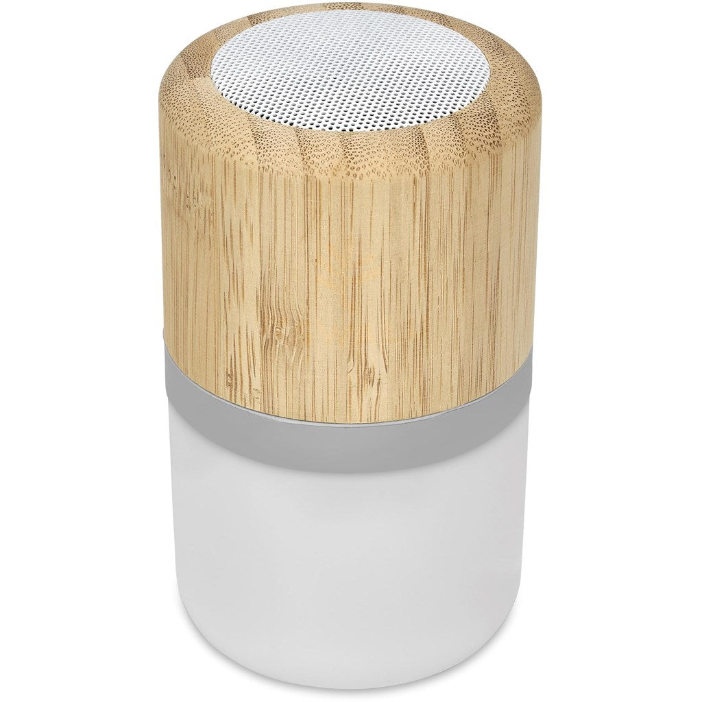 Okiyo Heiwa Bamboo Bluetooth Speaker & Night Light-6