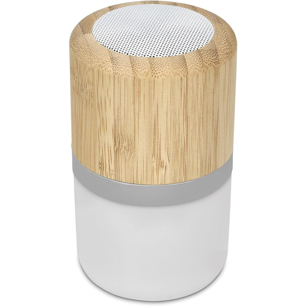 Okiyo Heiwa Bamboo Bluetooth Speaker & Night Light-9