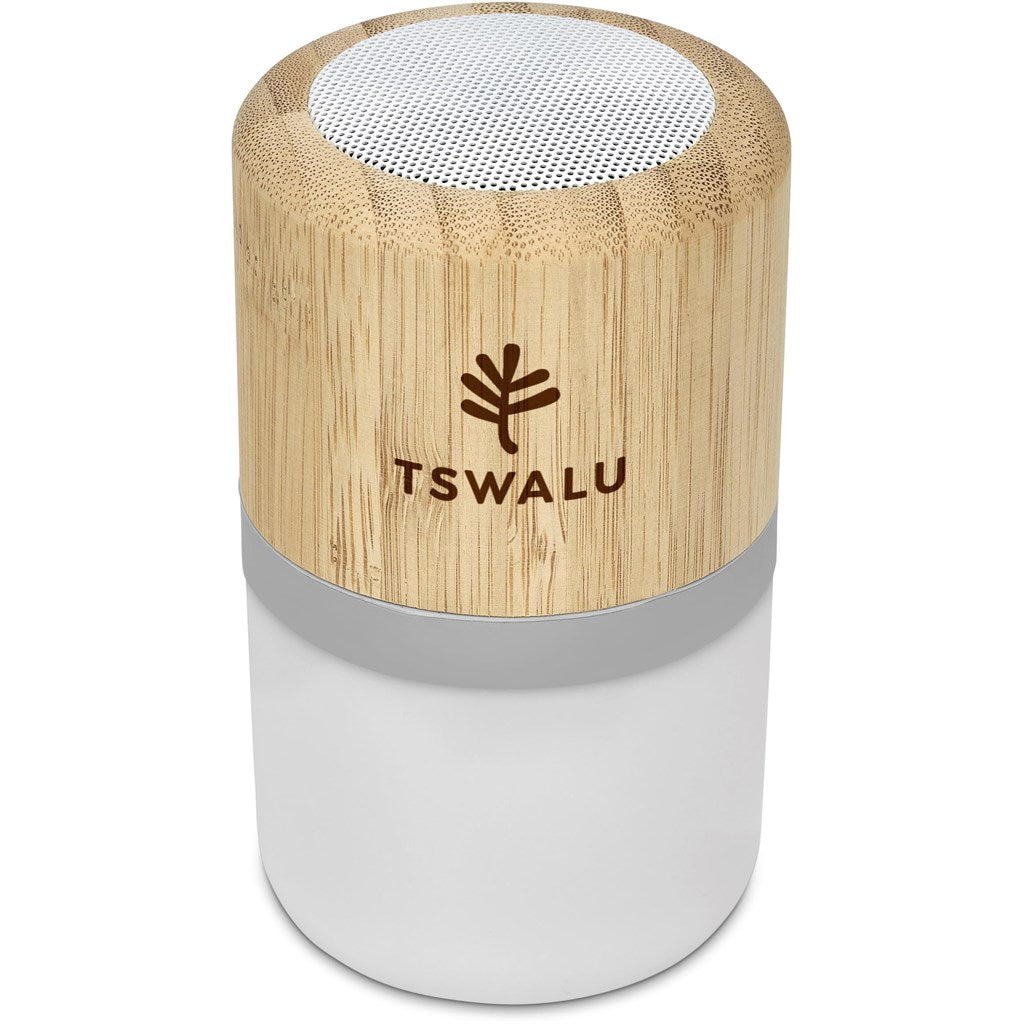 Okiyo Heiwa Bamboo Bluetooth Speaker & Night Light-12