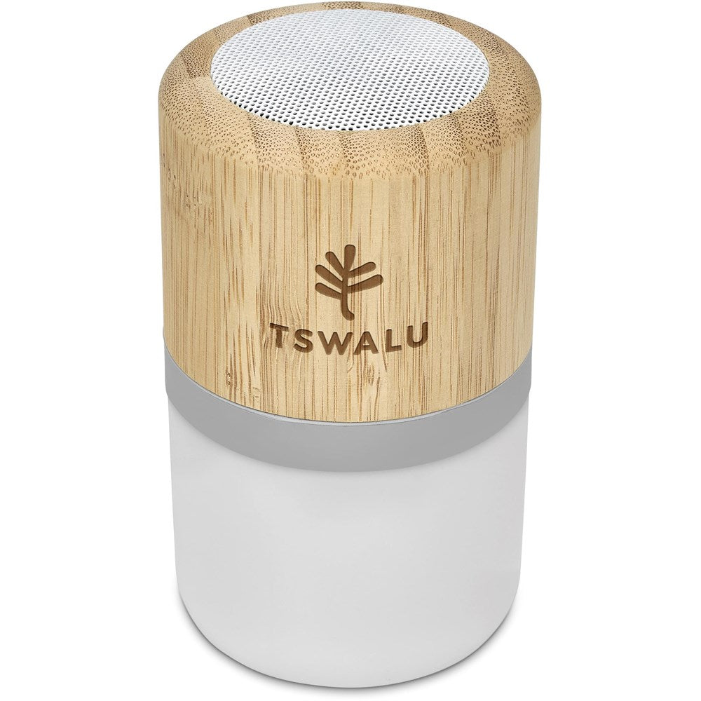 Okiyo Heiwa Bamboo Bluetooth Speaker & Night Light-7