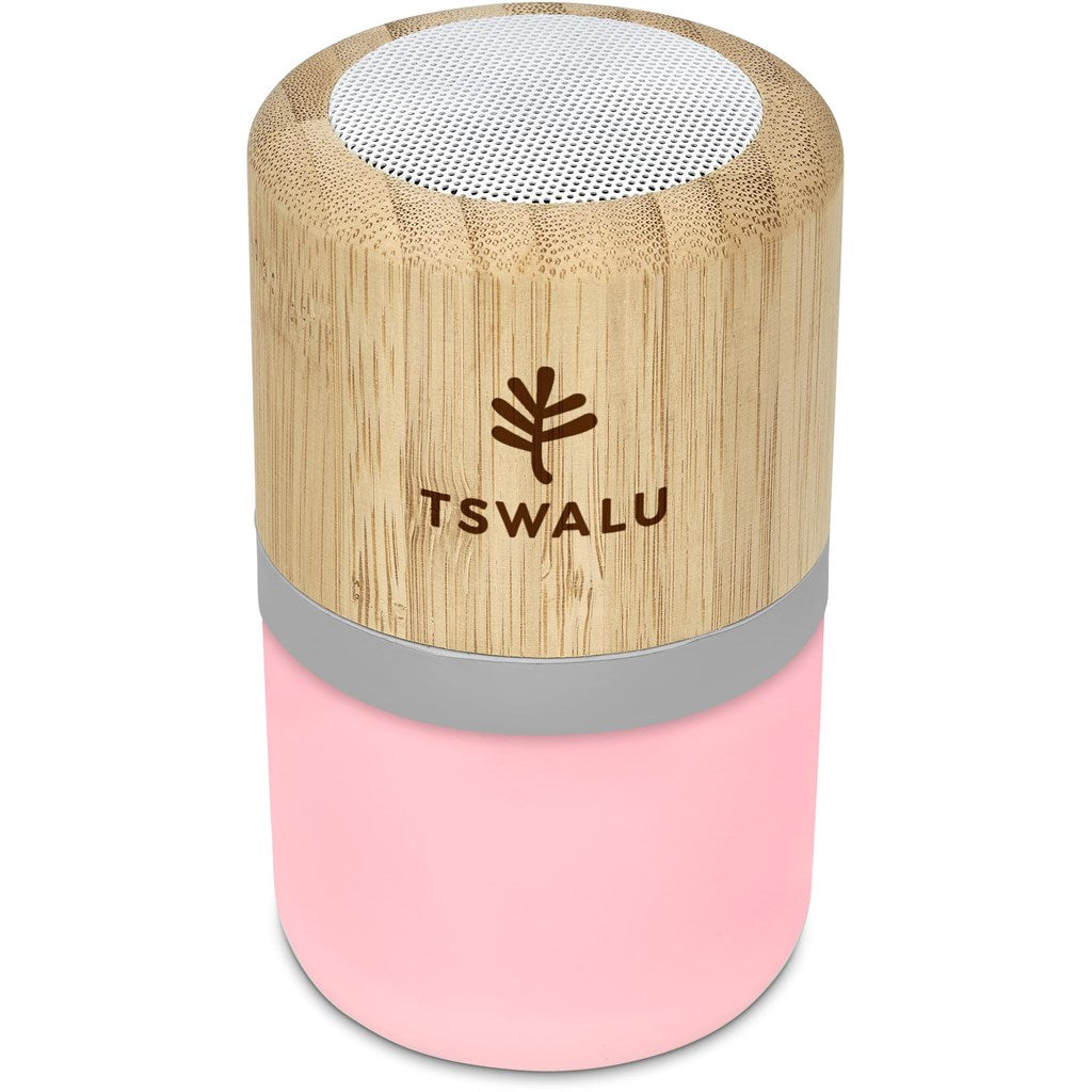 Okiyo Heiwa Bamboo Bluetooth Speaker & Night Light-13