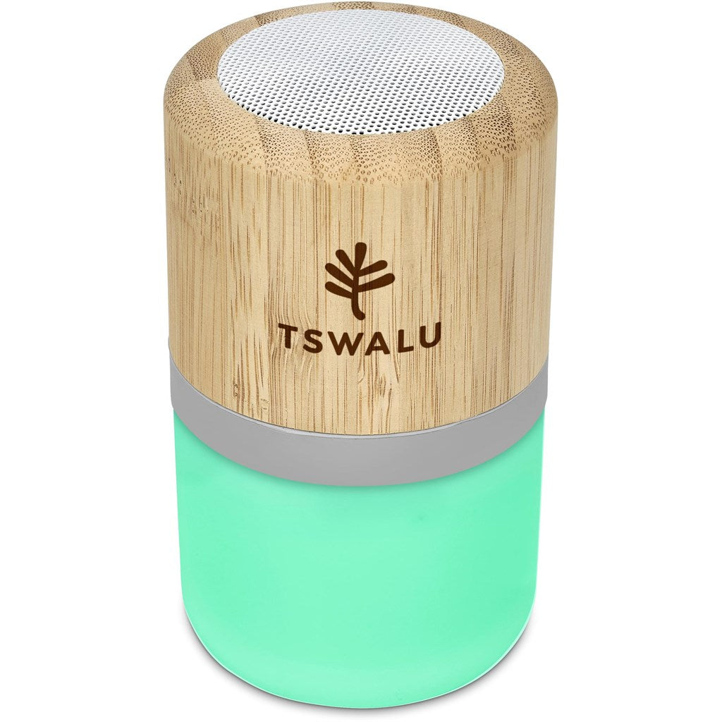 Okiyo Heiwa Bamboo Bluetooth Speaker & Night Light-14