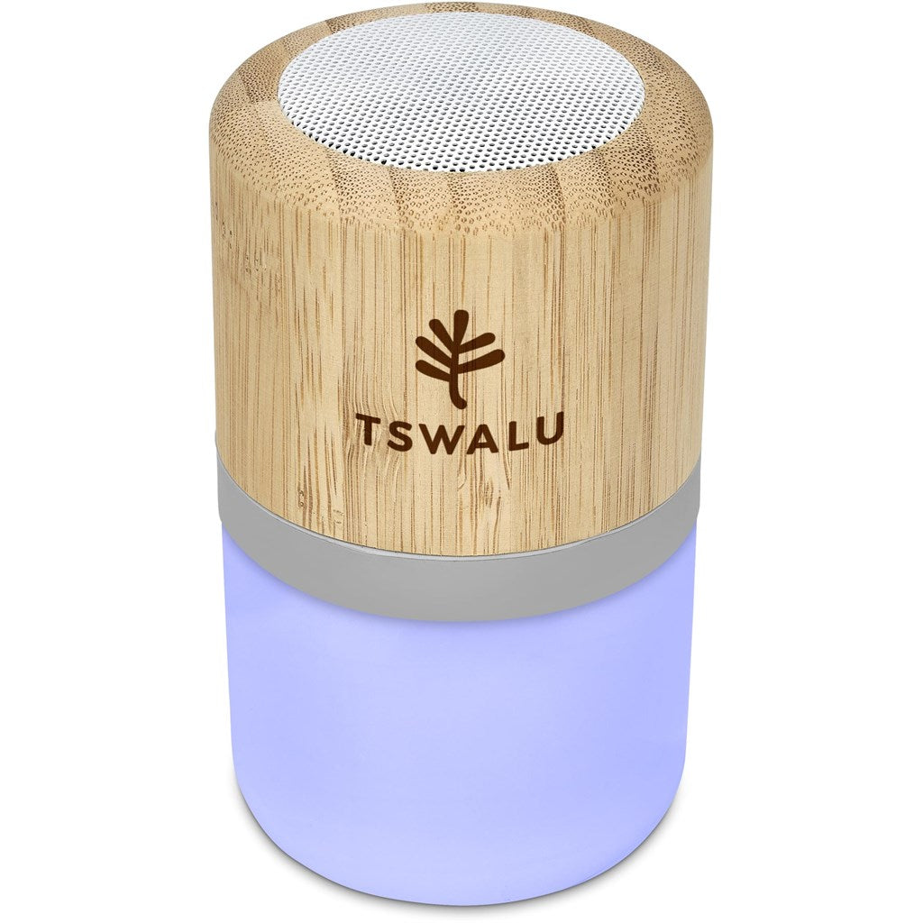 Okiyo Heiwa Bamboo Bluetooth Speaker & Night Light-15
