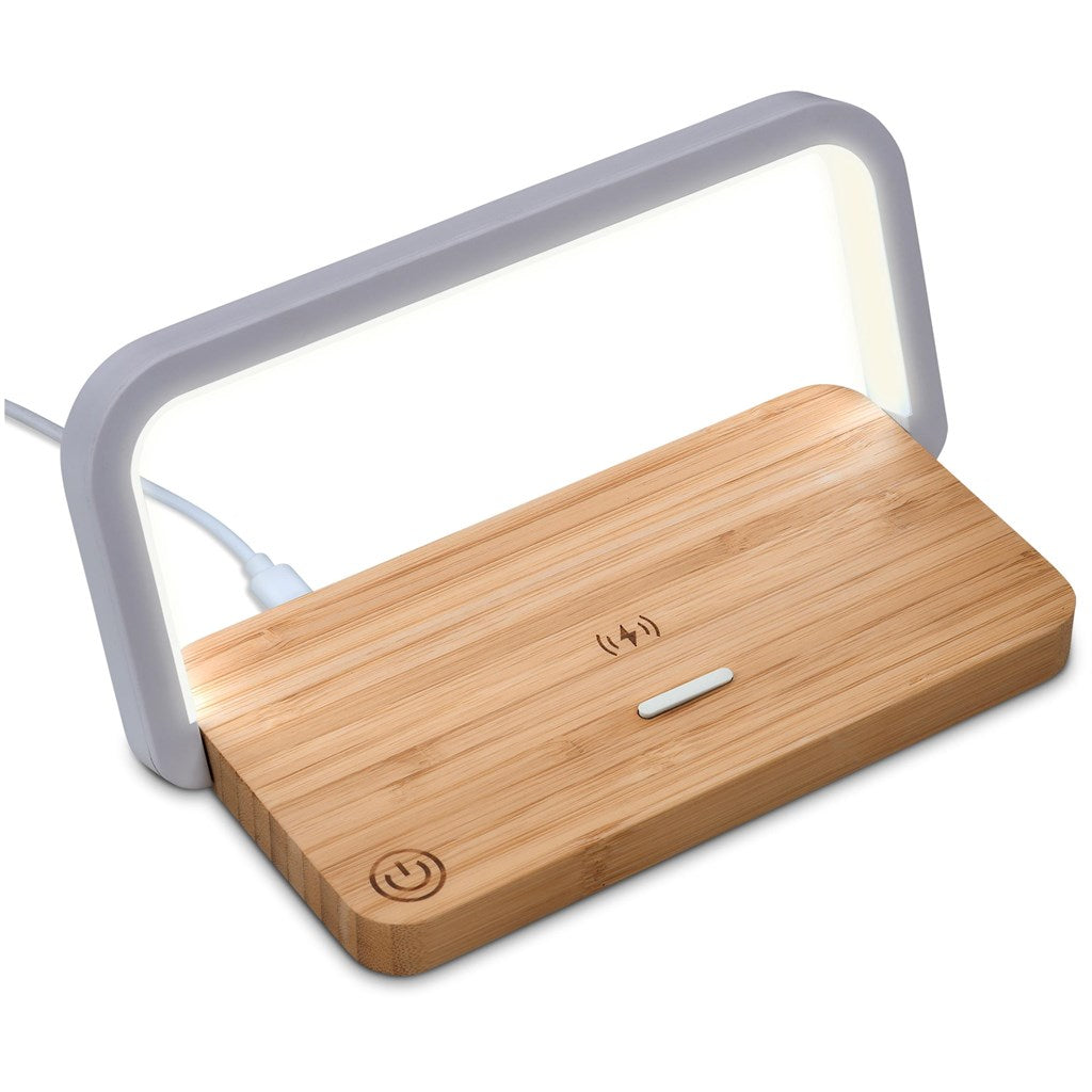 Okiyo Yoru Bamboo Wireless Charger & Night Light-20