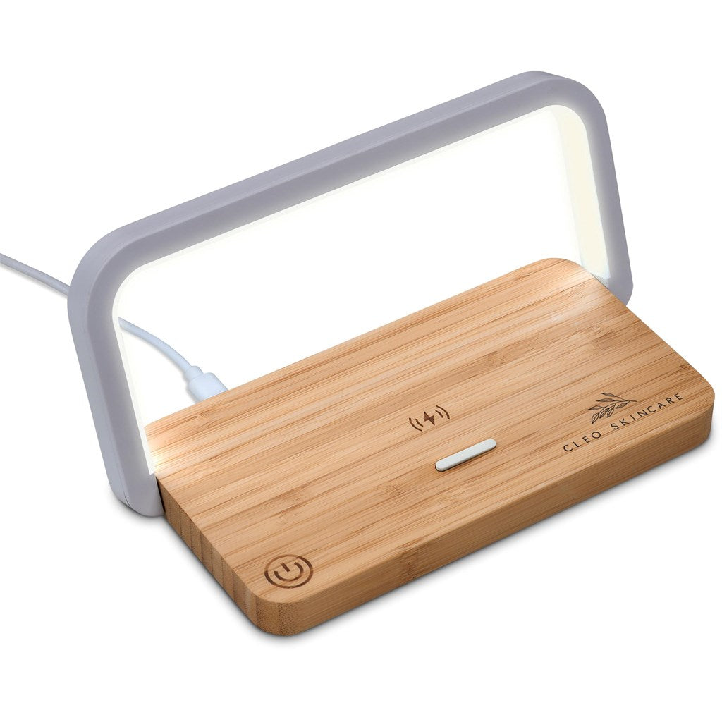 Okiyo Yoru Bamboo Wireless Charger & Night Light-21