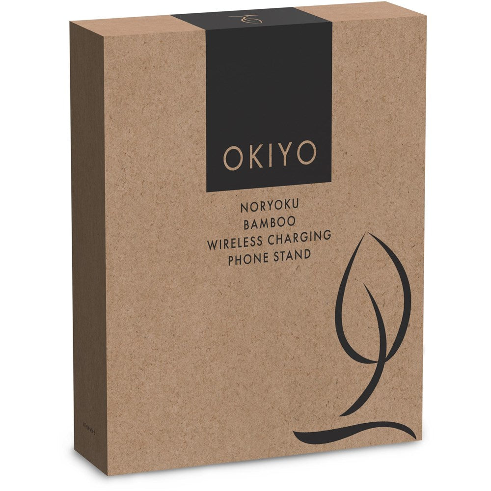 Okiyo Noryoku Bamboo Wireless Charging Phone Stand-8