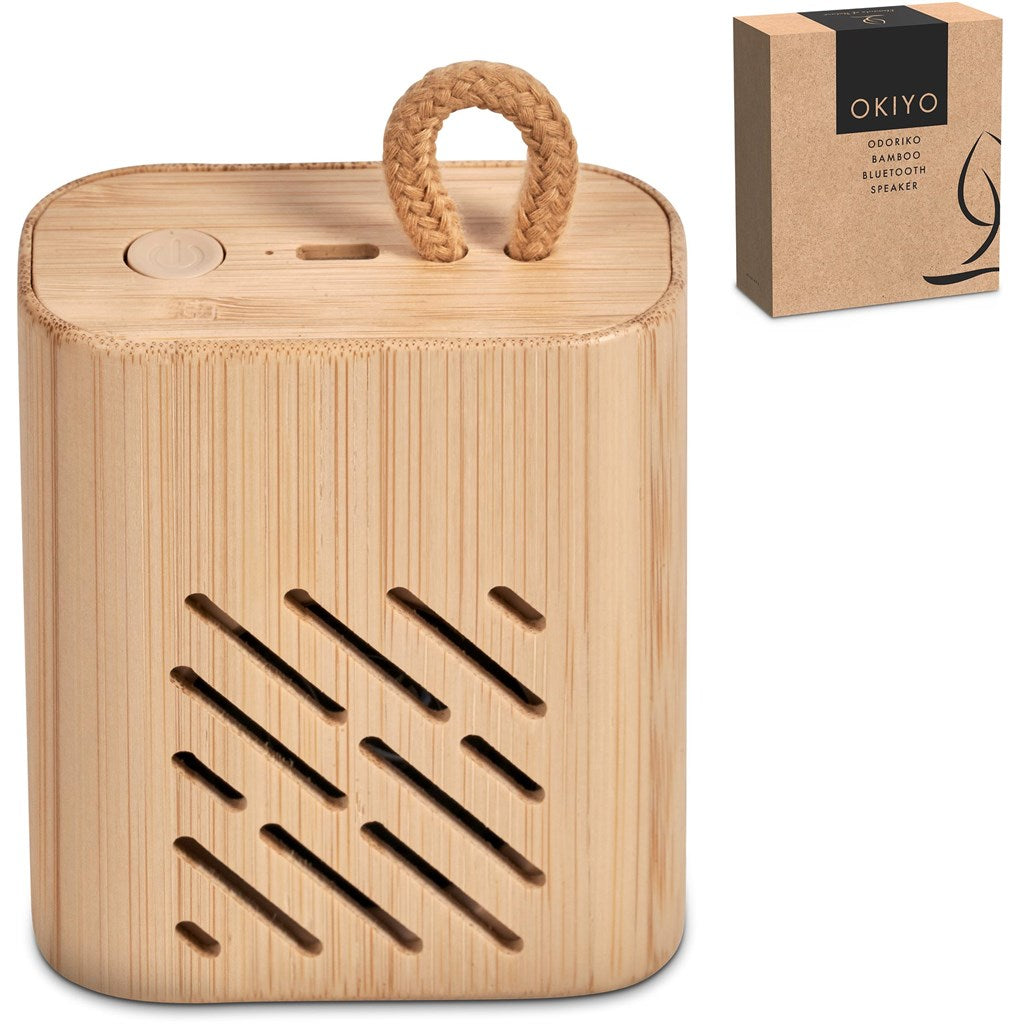 Okiyo Odoriko Bamboo Bluetooth Speaker-6