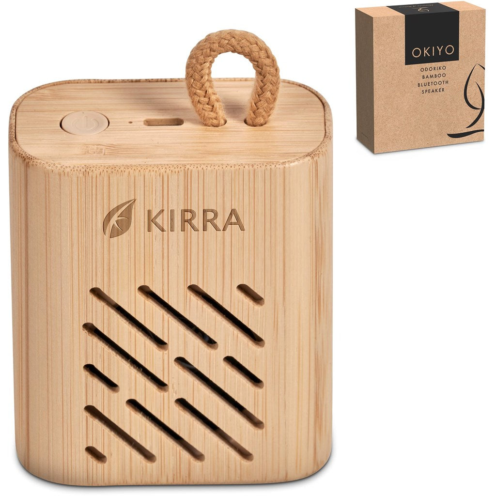 Okiyo Odoriko Bamboo Bluetooth Speaker-5