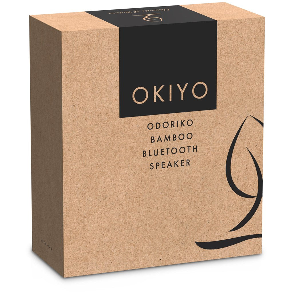 Okiyo Odoriko Bamboo Bluetooth Speaker-10