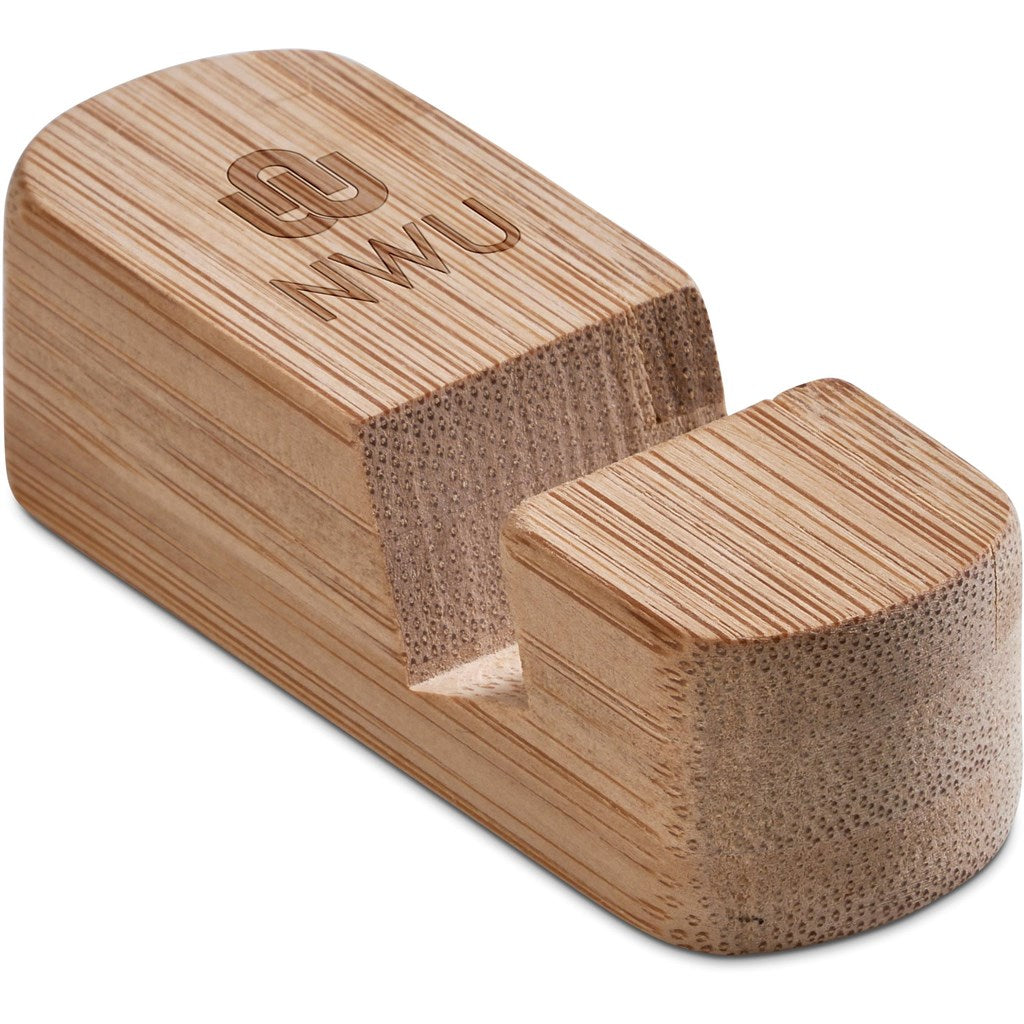 Okiyo Kiki Bamboo Phone Stand-1