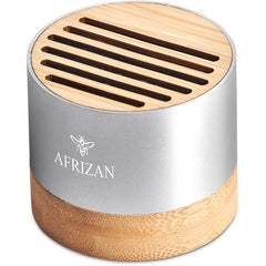 Okiyo Utau Bamboo & Recycled Aluminium Bluetooth Speaker-3