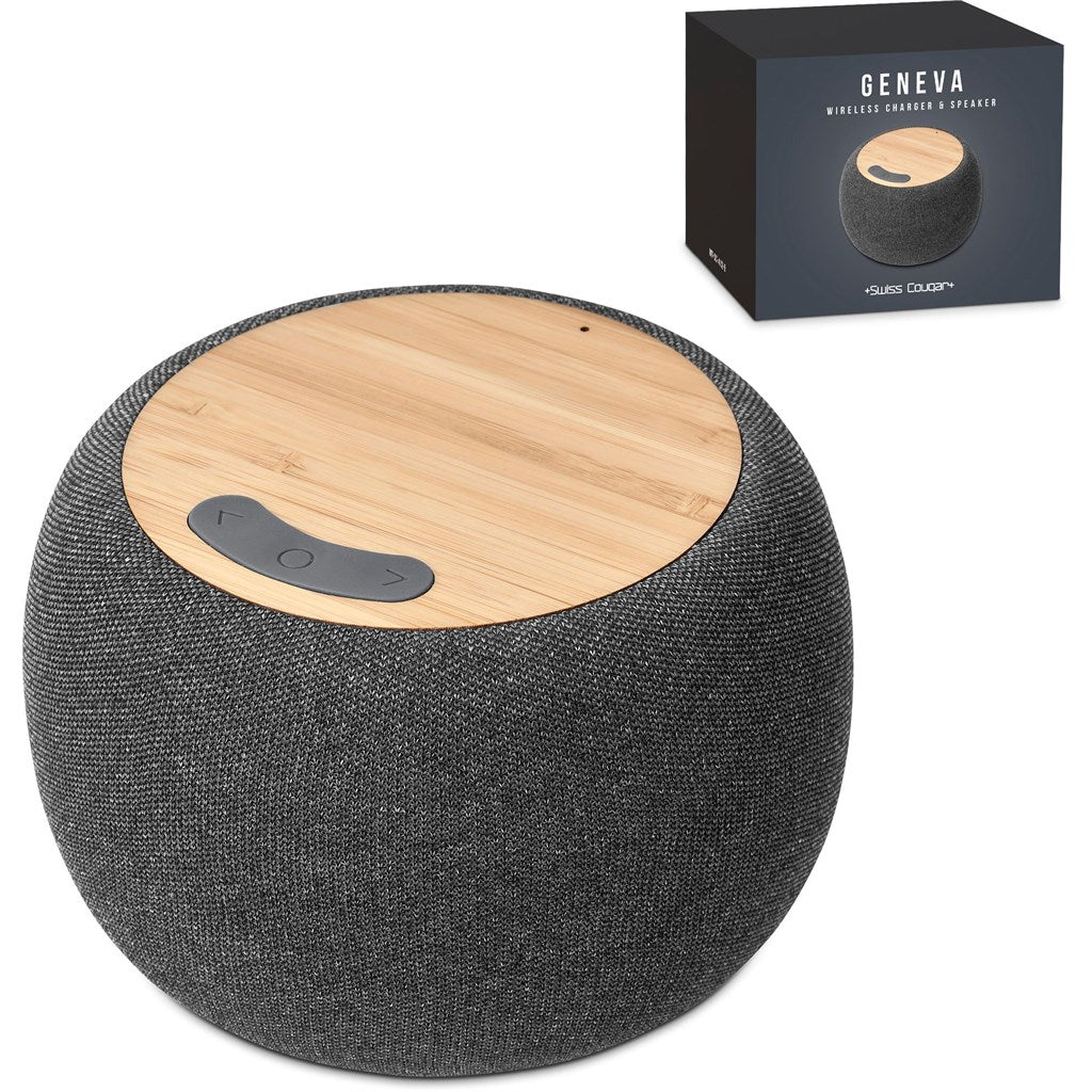 Swiss Cougar Geneva Wireless Charger & Bluetooth Speaker-12