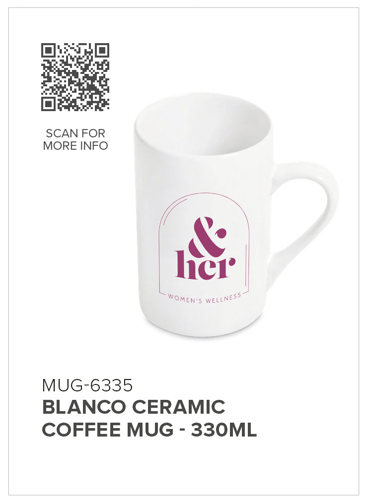 Blanco Ceramic Coffee Mug - 330ml-1