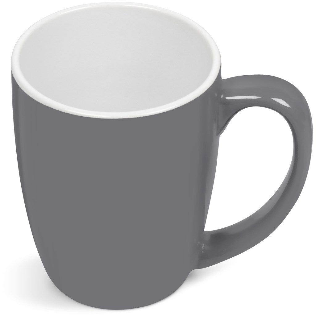 Payton Ceramic Coffee Mug - 325ml - Grey-1