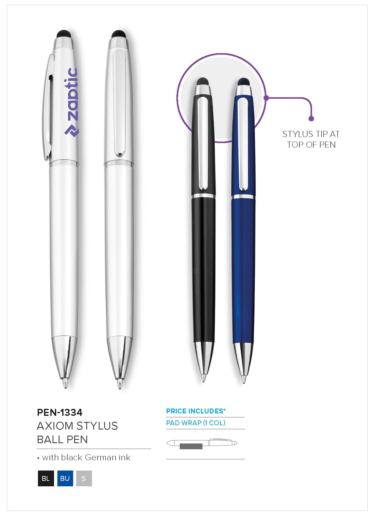 Altitude Axiom Stylus Ball Pen-3