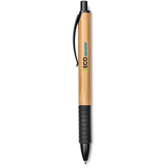 Okiyo Sora Bamboo Ball Pen - Black-0