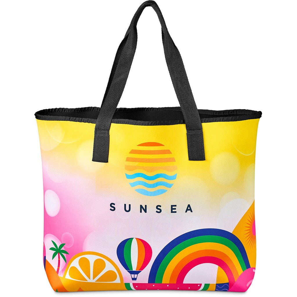 Pre-Printed Sample Hoppla Boulders Neoprene Beach Bag-1