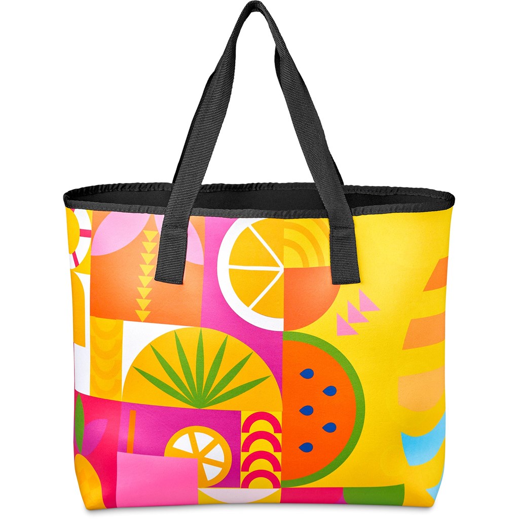 Pre-Printed Sample Hoppla Boulders Neoprene Beach Bag-2