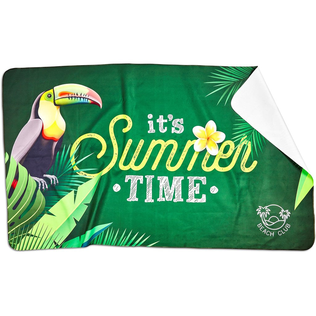 Pre-Printed Sample Hoppla Hula Beach Towel - Single Sided-2