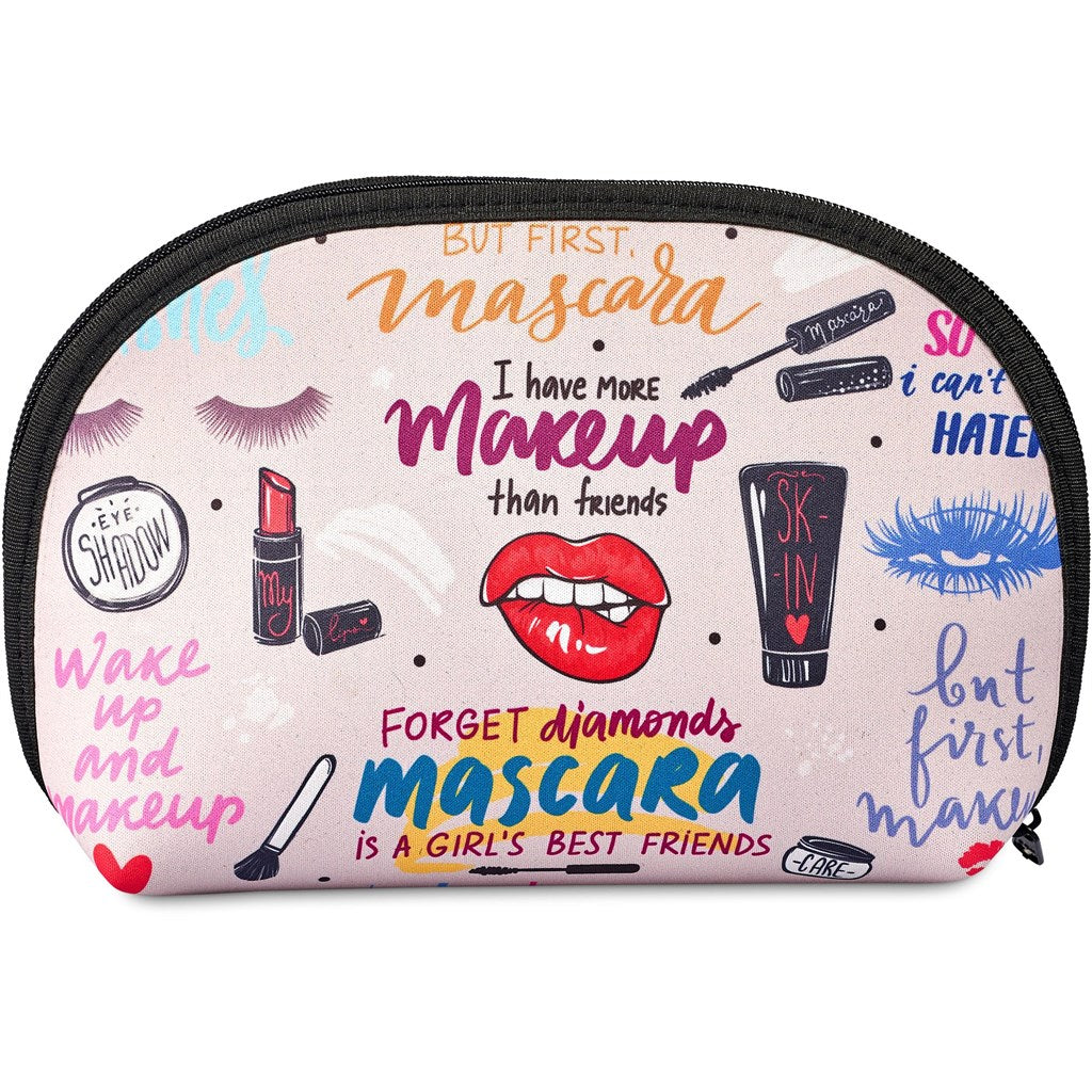 Pre-Printed Sample Hoppla Isabella Neoprene Midi Cosmetic Bag-2