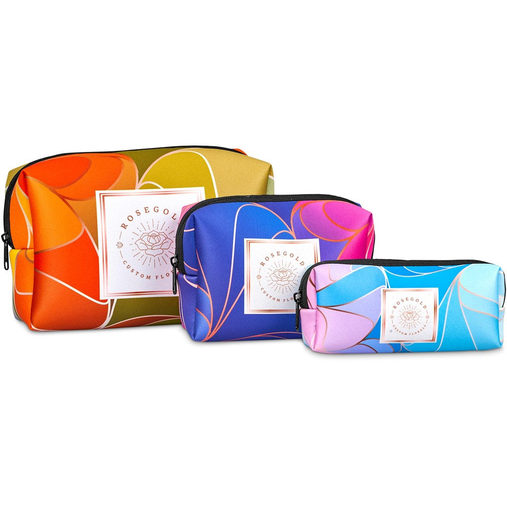 Pre-Printed Sample Hoppla Emma Neoprene Makeup Bag-6