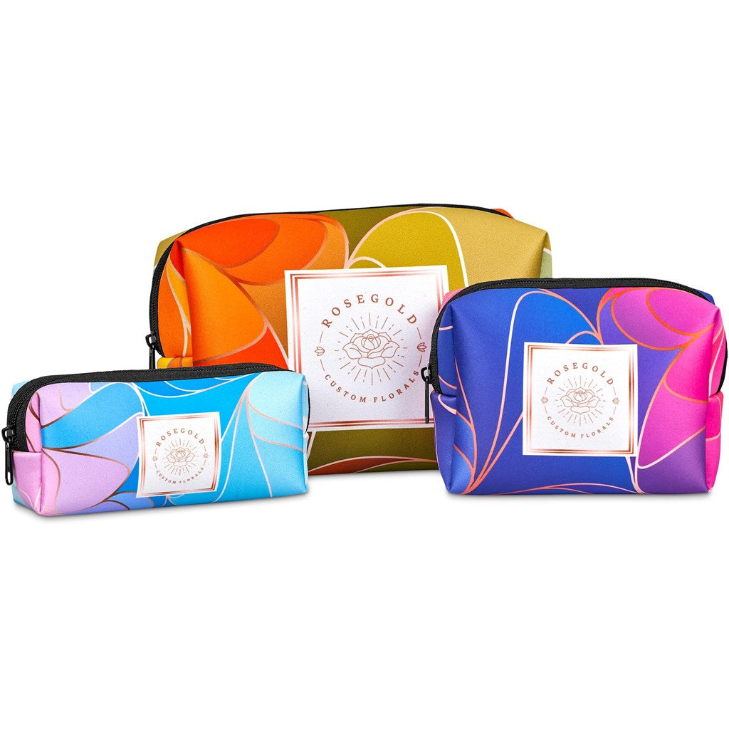 Pre-Printed Sample Hoppla Emma Neoprene Makeup Bag-7