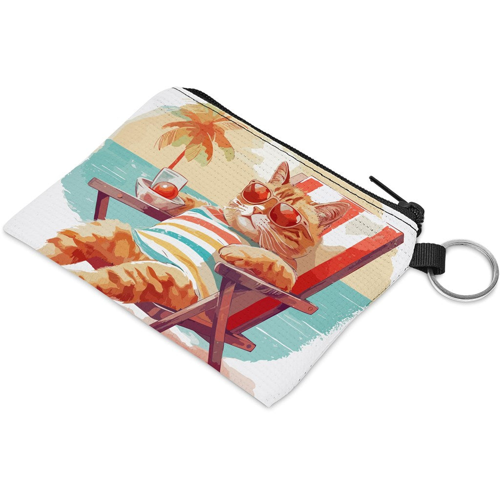 Pre-Printed Sample Hoppla Quirky RPET Credit Card & Coin Purse-2