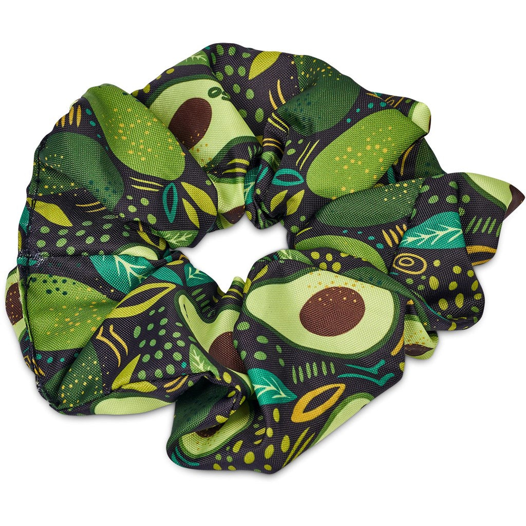 Pre-Production Sample Hoppla Botanic Polyester Hair Scrunchie-1