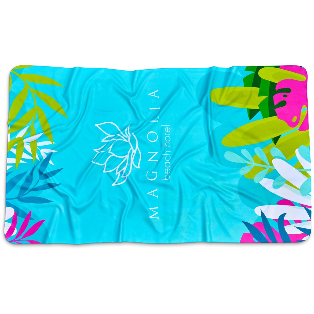 Pre-Production Sample Hoppla Hula Beach Towel - Dual Sided Branding-4