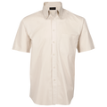Brushed Cotton Twill Lounge Short Sleeve Mens