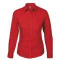 Basic Poly Cotton Blouse Long Sleeve Ladies