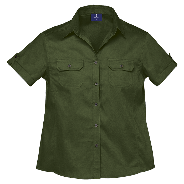 Plain Bush Shirt Ladies