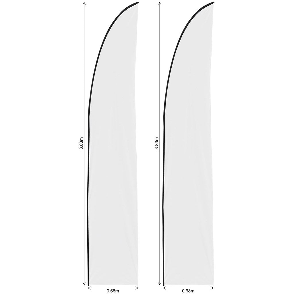 Legend 3m Sublimated Arcfin Flying Banner Skin - Set Of 2 (Excludes Hardware)-1