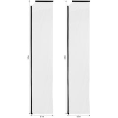 Legend 4m Sublimated Telescopic Flying Banner Skin - Set Of 2 (Excludes Hardware)-1