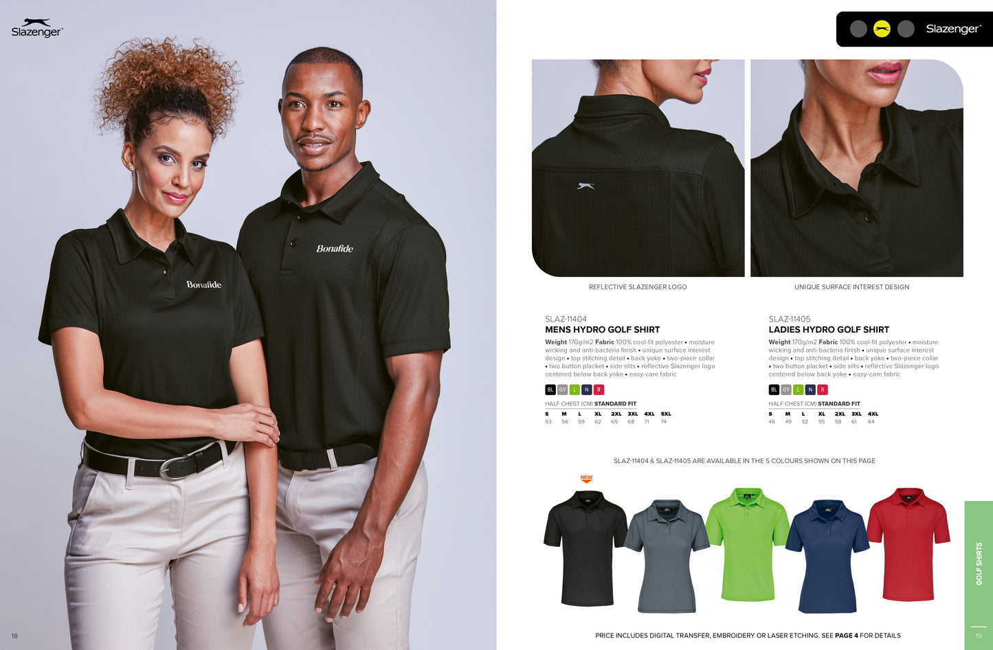 Ladies Hydro Golf Shirt-6