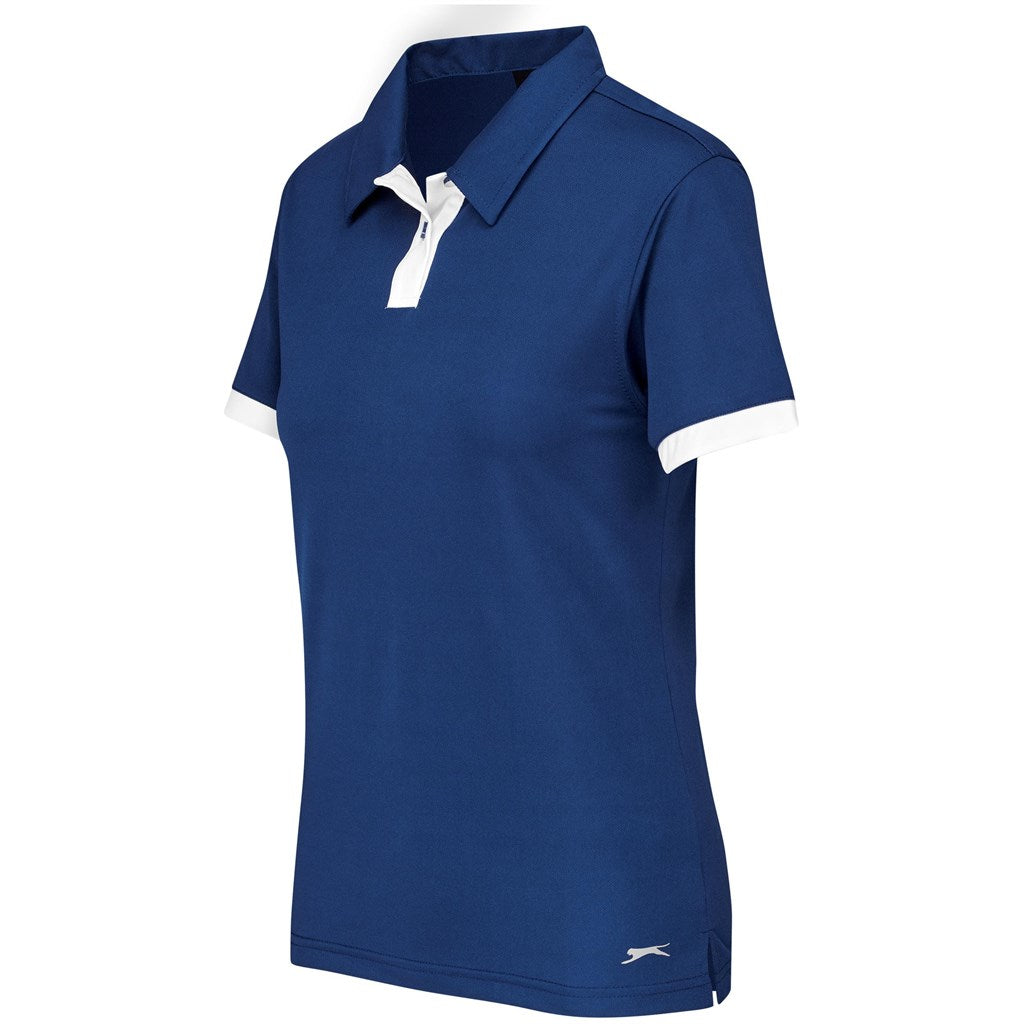 Ladies Contest Golf Shirt - Navy-3