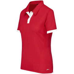 Ladies Contest Golf Shirt - Red-3