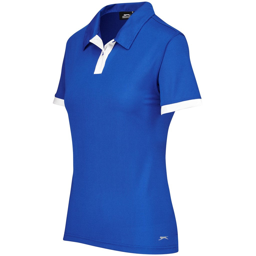 Ladies Contest Golf Shirt - Royal Blue-3