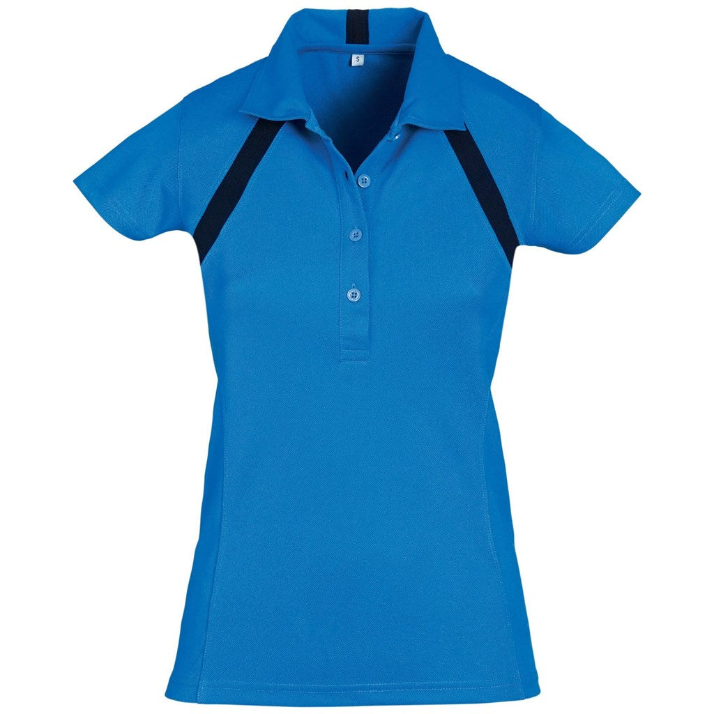 Ladies Jebel Golf Shirt - Blue-0