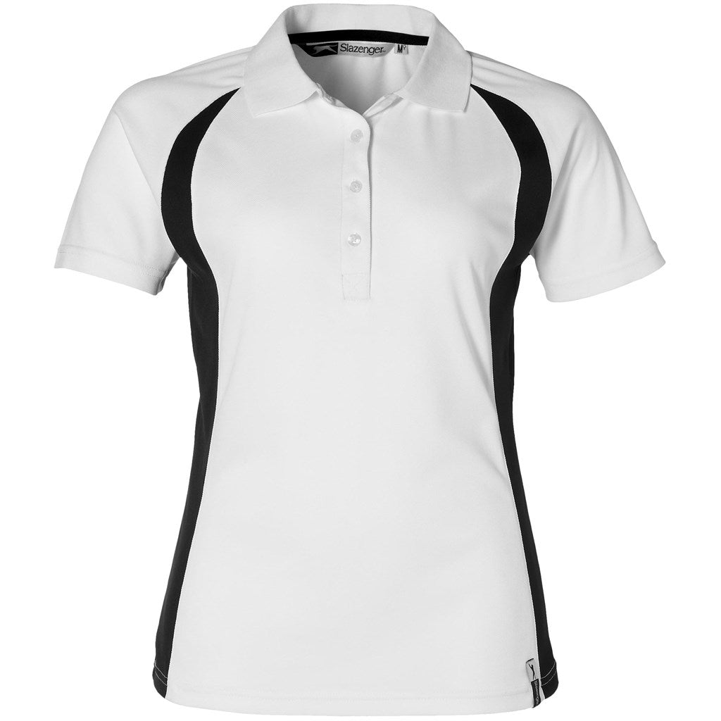 Ladies Apex Golf Shirt - White-0