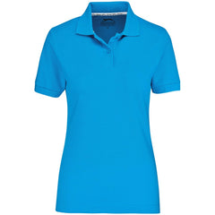 Ladies Crest Golf Shirt - Aqua-0