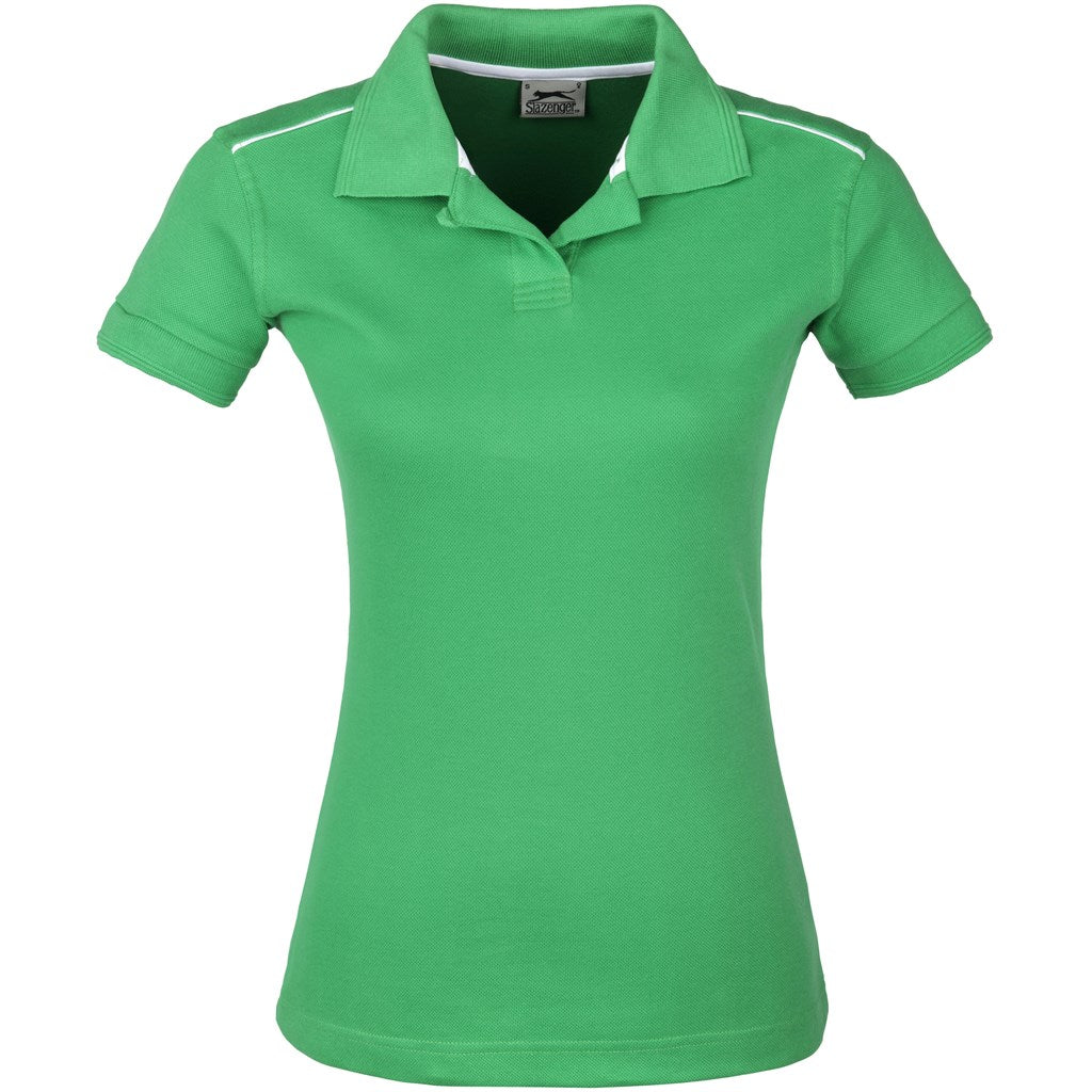 Ladies Backhand Golf Shirt - Green-0