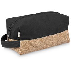 Okiyo Koruku Cork & Cotton Toiletry Bag-1