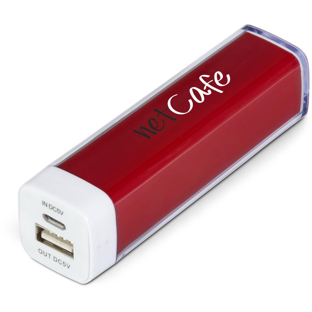 Omega Power Bank - 2,200mAh - Red-0