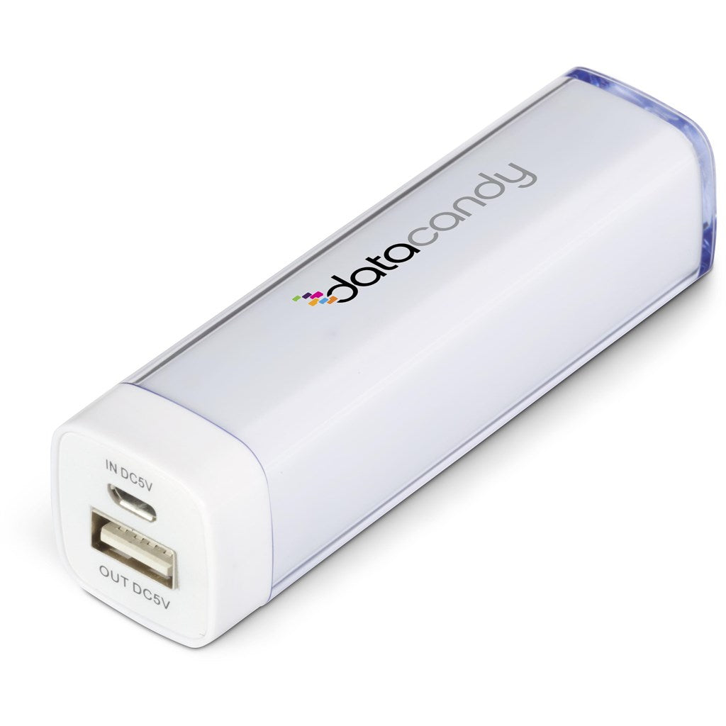 Omega Power Bank - 2,200mAh - Solid White-0