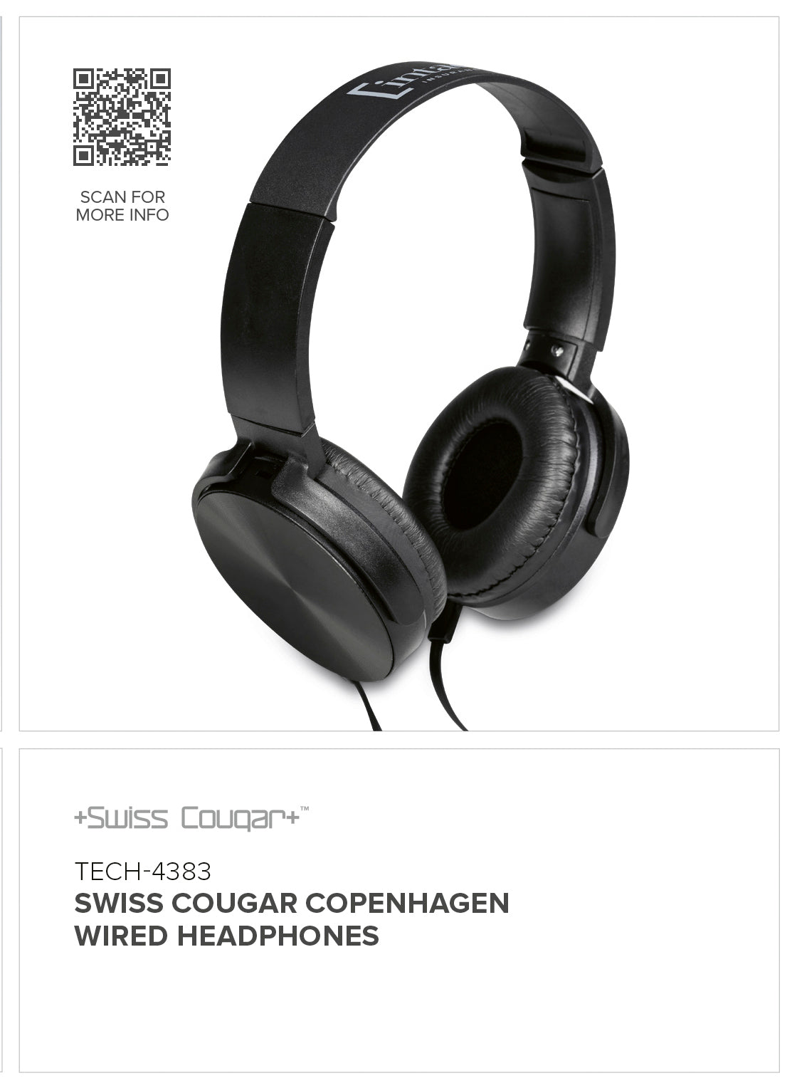 Swiss Cougar Copenhagen Wired Headphones-5