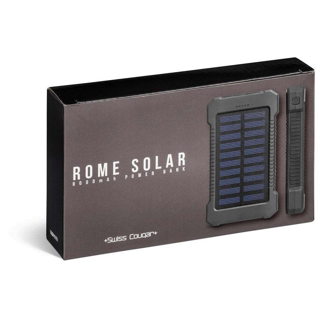 Swiss Cougar Rome Solar Power Bank - 8,000mAh-3