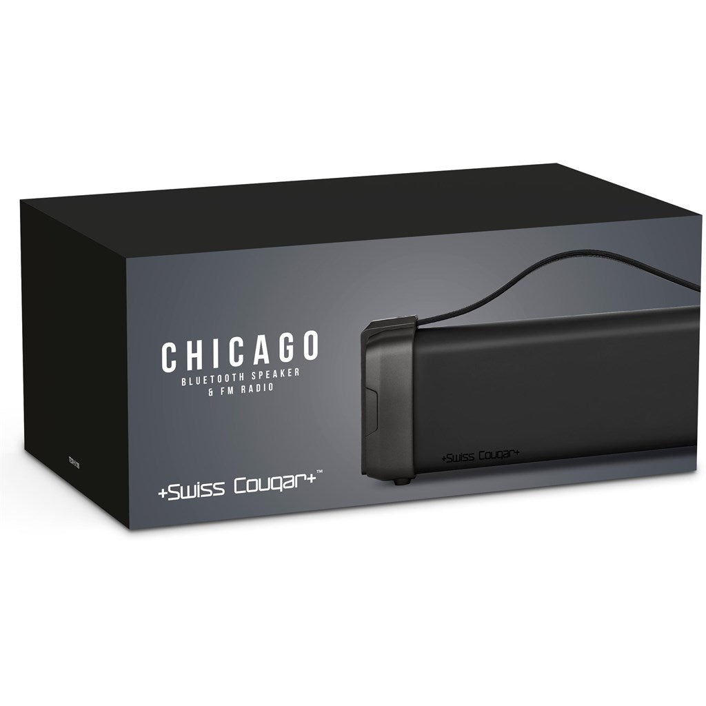 Swiss Cougar Chicago Bluetooth Speaker & FM Radio-12