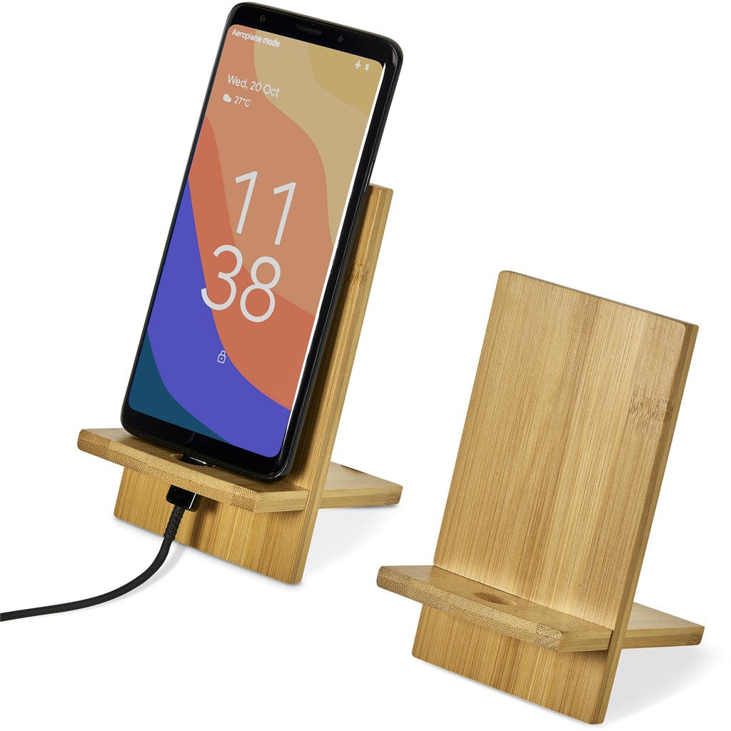 Okiyo Ekslens Bamboo Phone Stand-9