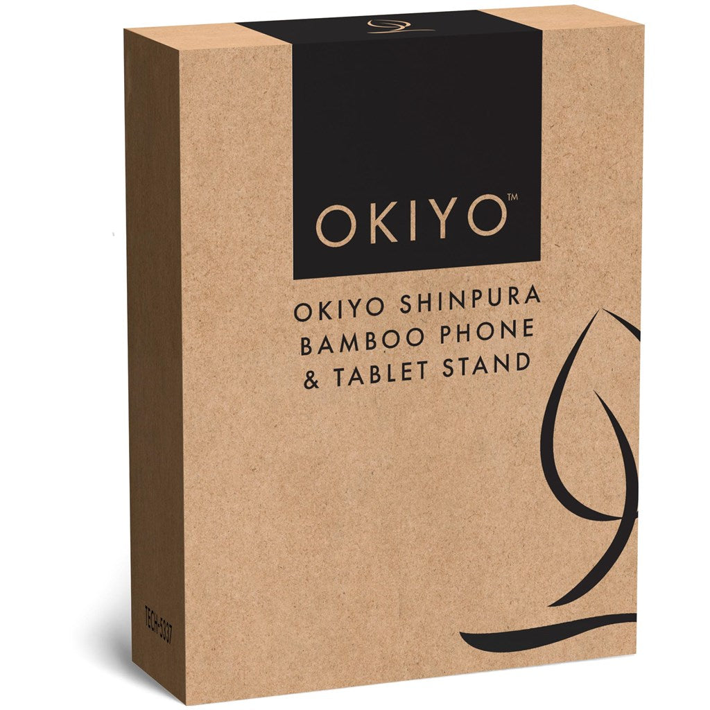 Okiyo Shinpura Bamboo Phone & Tablet Stand-8